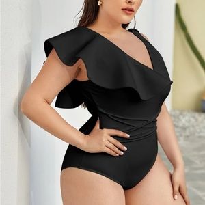 BRAND NEW Ruffle One Piece Swimsuit